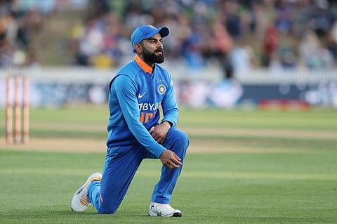 Virat Kohli's India lost the ODI series to NZ after conceding an unassailable 0-2 lead following a 22-run defeat in the second match on Saturday. (Photo | AFP)