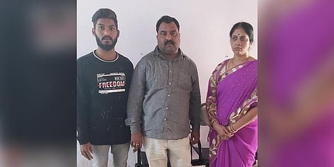 Vishal Reddy, Sanjeev Reddy and Kaveri