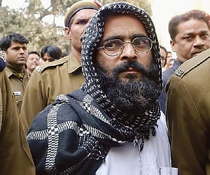 2001 Parliament attack accused Afzal Guru. (File photo | EPS)