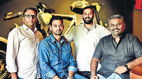 L-R Nanda Kumar, Pradeep, Vishal  Kumar, Raghu Raman   Ashwin Prasath