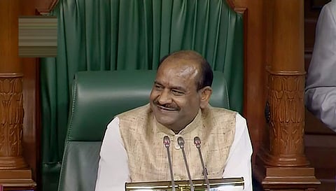 Lok Sabha speaker Om Birla (Photo| LSTV Screengrab)