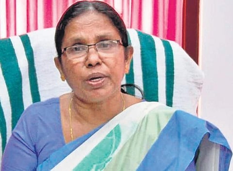 Kerala Health minister KK Shailaja