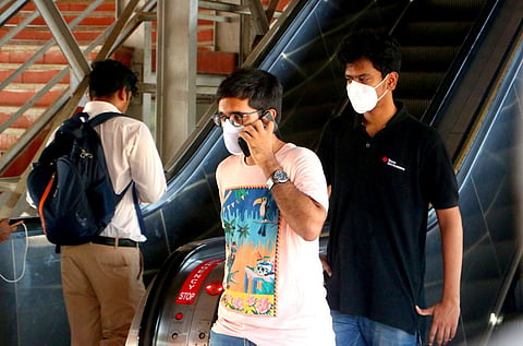 People across the country on alert as cases of COVID-19 continue to rise. (Photo| TP Sooraj)