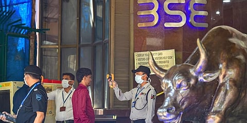 BSE Building in Mumbai. (File Photo | PTI)