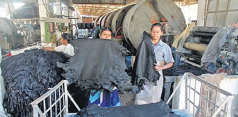 Leather exports from the Vellore region has taken a hit | FILE PHOTO
