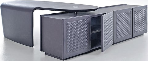 The new collection  of writing desks and office  chairs by Bentley Home is available at Seetu Kohli Home