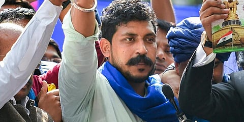 Bhim Army chief Chandrashekhar Azad (Photo | PTI)