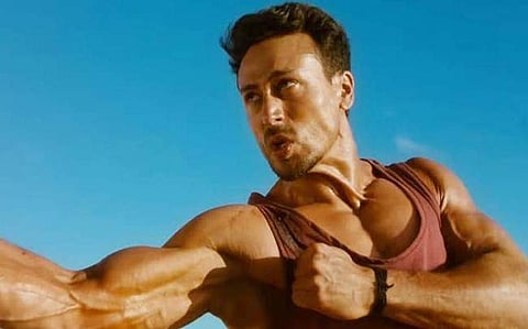 Bollywood action hero Tiger Shroff (Photo | YouTube Screengrab)