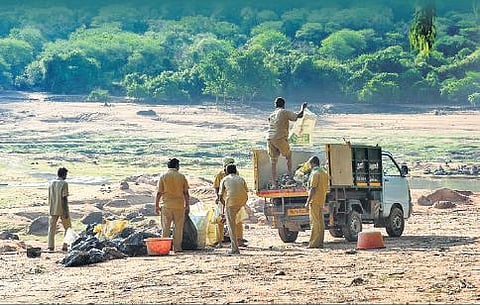 The first clean-up drive began in May 2018