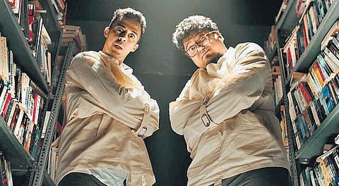 Naser Al Azzeh (left) and Vineeth Kumar