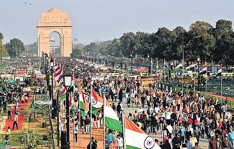 The ambitious project to redevelop the Central Vista, the 3-km stretch from Rashtrapati Bhavan to India Gate, is expected to be completed by August 2024.  ( File Photo)