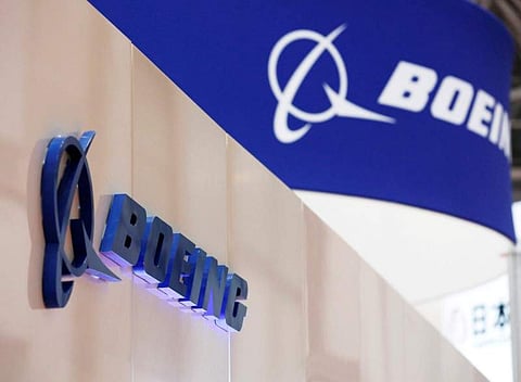Boeing logo. (File Photo| Reuters)