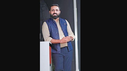 Actor turned filmmaker Krishnabhaskar Mangalasserri