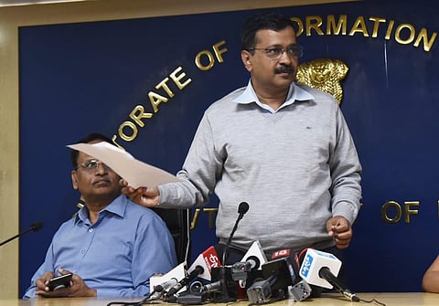 Also addressing the increasing number of coronavirus cases in the country, Kejriwal revealed that 88 people were being screened for having come in contact with the Delhi man who tested positive for coronavirus. (Photo | Parveen Negi, EPS)