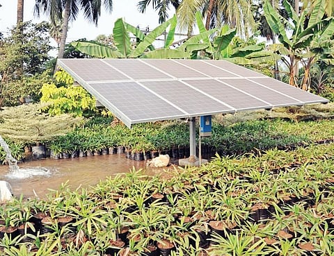Solar power plants