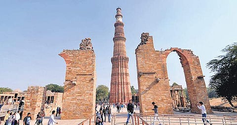 Photo of Qutb Minar for representational purposes (Photo | EPS)