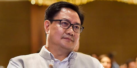 Union Sports Minister Kiren Rijiju (Photo | PTI)
