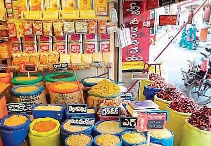 Representational image: A kirana store 