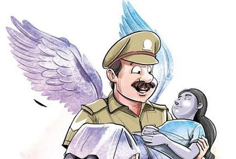 Cops ferry 12-yr-old patient to govt hospital in Ramanathapuram