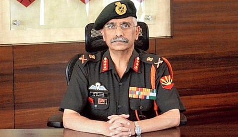 Army chief Lt General Manoj Naravane (Twitter Photo)