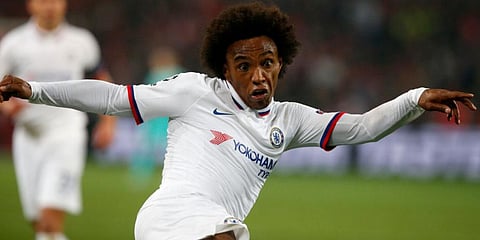 Chelsea winger Willian (Photo | AP)