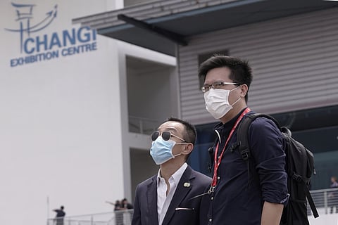 Around 300,000 low-wage workers, mostly from South Asia, work in Singapore in construction and maintenance. (Photo | AP)