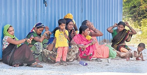 Migrants across India have been hit hard by the lockdown. (File | EPS)