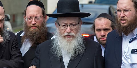 Israeli health minister Yaakov Litzman. (Photo| AP)
