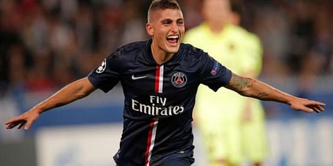 PSG midfielder Marco Verratti (Photo | AP)