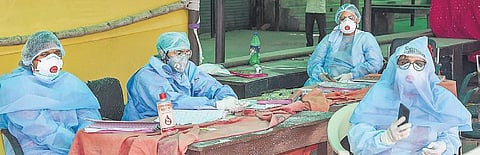 Poor health infrastructure, but better performance 