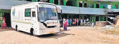 Bandhu Clinic, the mobile Covid screening clinic exclusively for migrant labourers