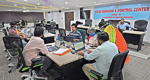 The IDSP team is the heart of the command control centre. It is the point of contact for all inter-state and inter-district communication related to Covid-19.