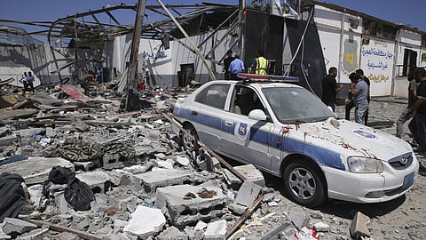 Fierce fighting has rocked the south of the capital Tripoli in recent days, suggesting the risk of a major coronavirus outbreak is not enough to make guns fall silent. (Photo | AP)