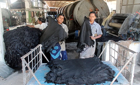 A leather factory (File photo)