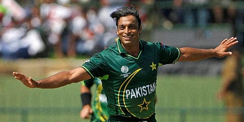 Former Pakistan fast bowler Shoaib Akhtar (Photo | AP)