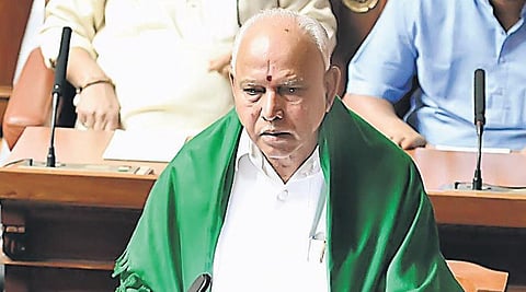 Karnataka CM BS Yediyurappa