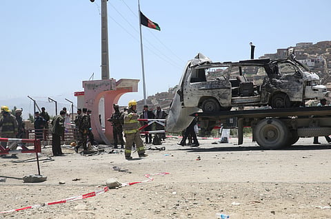 Image of Afghanistan security forces used for representational purpose. (File Photo | AP)