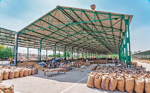 Lockdown has impacted supply of ration to distribution centres in the city. (File photo)