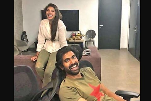 Rana Daggubati with fiance Miheeka
