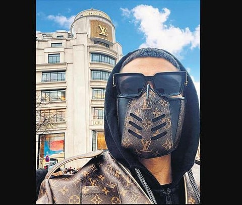 Louis Vuitton mask