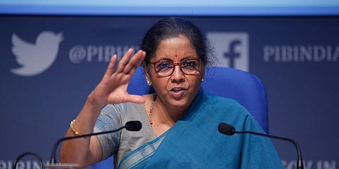 Union Finance Minister Nirmala Sitharaman (File photo| Anil Shakya, EPS)