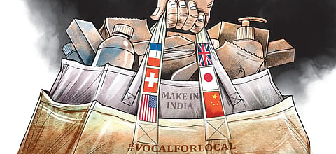 Self-reliant India: The bounce of vocal for local