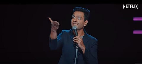 Kenny Sebastian in a still from his upcoming Netflix special. (Photo | YouTube Screengrab)