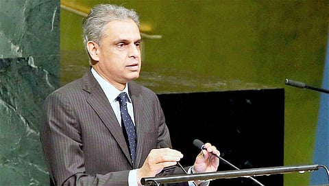 Ex-India's permanent representative at the UN Syed Akbaruddin(File photo| PTI)