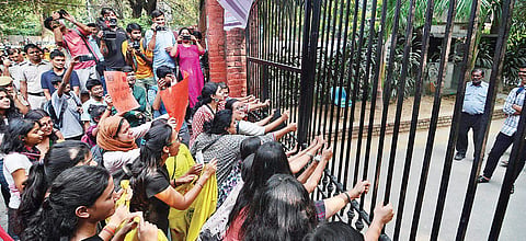 Representational image for Pinjra Tod members (Photo | Naveen Kumar, EPS)