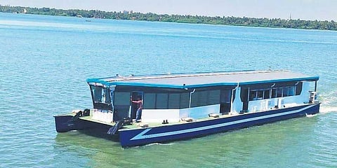 Image of a ferry service used for representational purpose only