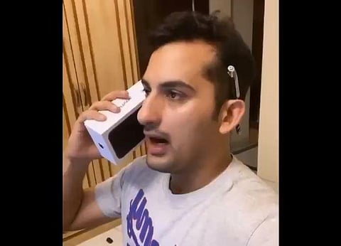 Danish Sait in one of his videos (Video Screengrab)