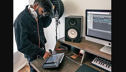 Dhanesh, who was born in Hyderabad, has been signed on by Believe, a digital distributor and services provider for independent artistes worldwide. 
