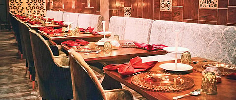 Interiors of Imperial Spice