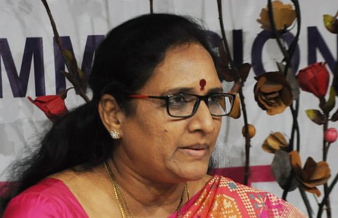 Andhra Pradesh Women’s Commission chairperson Vasireddy Padma.